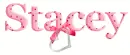 Swinging Heart Charm -Stacey