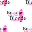 rainbow blonde bg