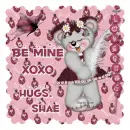 Be Mine Creddy Teddy w/ Shae Name