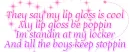 LIP GLOSS