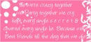 pink-best firends