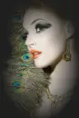 peacock feathers