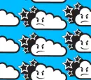 angry clouds bg