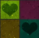 fading heart bg