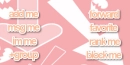 pink contact table