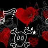 emo hearts bg