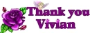 Thank you Vivian
