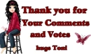 Thank you for your votes