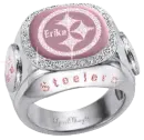 pittsburgh steelers diamond ring erika