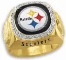 pittsburgh steelers diamond ring kristie