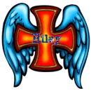 Cross with Wings Riley