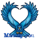Heart winged eagle Missing you