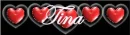 TINA WITH HEARTS