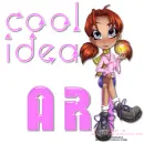 Ari - girl holding a light bulb