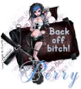 Perry - FU chick aiming a gun