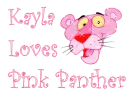 Kayla Loves Pink Panther