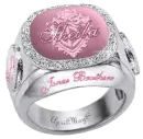 pink jonas brothers diamond ring sheila