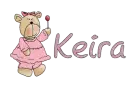 Teddy bear - Little girl first name