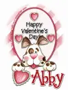 ABBY Valentine Doggy
