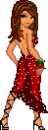 Lady in red