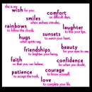 MY WISH FOR YOU