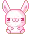 a lil pink bunny
