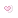 Pink mini heart