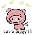 luv u piggy