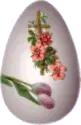 Egg full of flowers