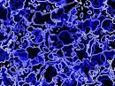 Blue splatter