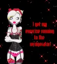 Refrigirator! girl.