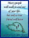 Footprints in your heart!