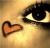 orange eye