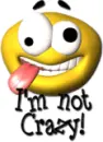 im not crazy!