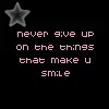 DON'T GIVE UP