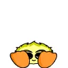 Yellow jub jub bouncing