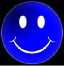Blue smiley