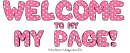 Welcome to my page!