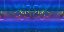 Neon Floral Background