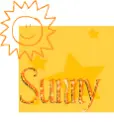 sunny
