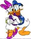 Donald Duck and Daisy Duck
