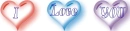 I love you