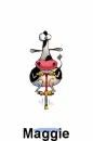 cow jumping on pogo stick