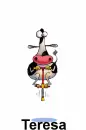 cow jumping on pogo stick