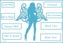 Blue Angel Contact table