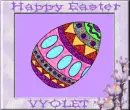 egg frame vyolet