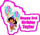 Happy 3rd Birthday Tayler