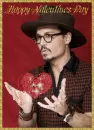 Johnny Holding a Valentine