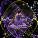 Lady in space