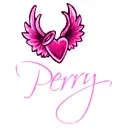 Perry-pink wings